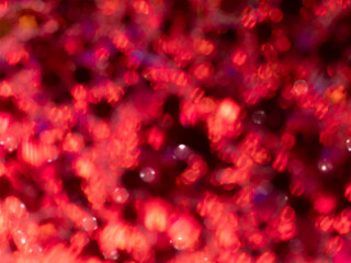Macro dust of metallic pigment sparkling