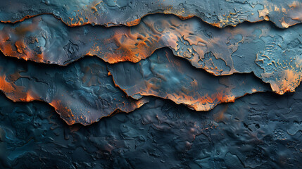 astarte.ai: Burnt Copper & Teal Layers