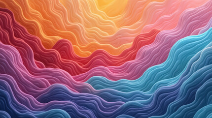 Fototapeta premium Colorful 3D Organic Abstract Backgrounds for Digital Art, Design Projects, and Visual Concepts