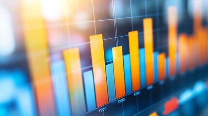 Colorful Financial Data Visualization