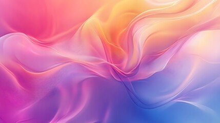 Obraz premium Abstract background with organic, smooth shapes blending harmoniously together