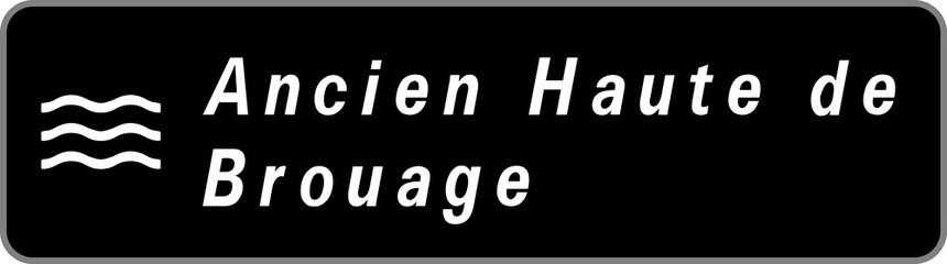 Panneau Ancien Haute de Brouage