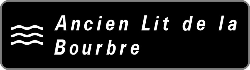 Panneau Ancien Lit de la Bourbre