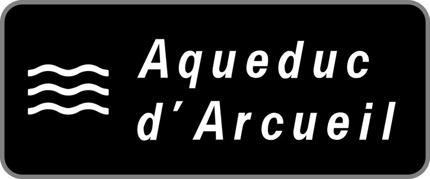Panneau Aqueduc d'Arcueil