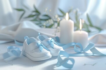 Topic divine ceremony: child baptism in church, infant christening, revered catholic observance connecting with god, sacred traditions, Christian rites, faithfully adhering to god's holy ordinances