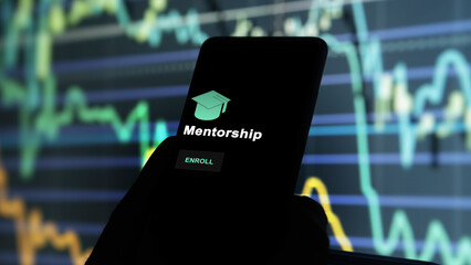 A student enrolls in courses to study mentorship program, learn new skill and pass certification,...