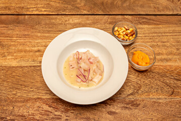 Ceviche it is ideal to enjoy on hot days or as a refreshing starter in a mea