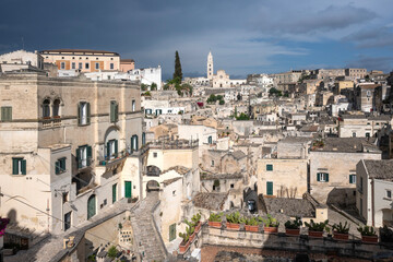 Fototapeta premium The Old town of Matera, Italy