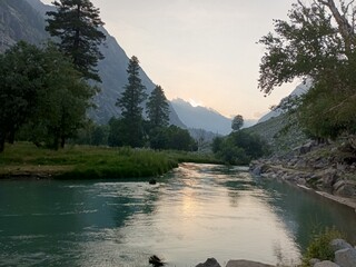 lake in the mountains - kala Bagh