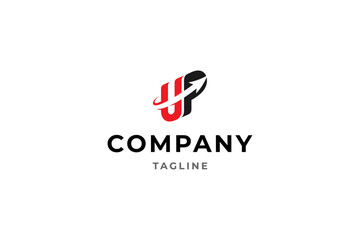up arrow logo with up writing in flat vector design