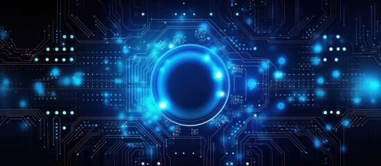 Fototapeta premium Abstract Digital Circuitry Background