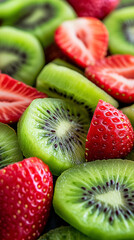 kiwi and strawberry