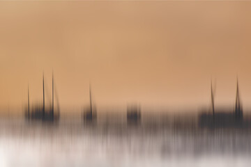 icm golden sun dips below the horizon