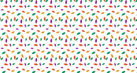 random pattern on white background