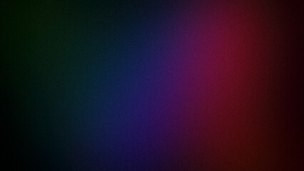 A moody abstract gradient featuring deep tones of green, blue, purple, and red with a grainy texture. Ideal for 4K backgrounds, wallpapers, banners, and digital designs