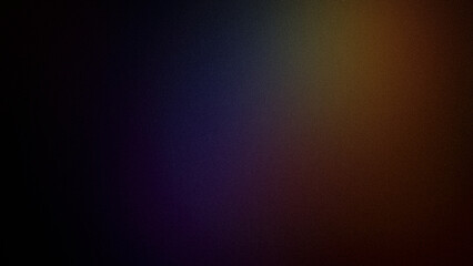 A dark gradient with rich transitions from deep purple and blue to earthy brown tones. This grainy 4K background is perfect for sophisticated designs and banners