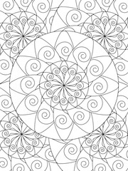 All these designs are hand-drawn and unique 
Flower Beautiful black and white illustration for adult coloring book,
This is a printable Beautiful Zentangle Coloring page for KDP Interior, POD products