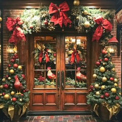 christmas, tree, room, fireplace, xmas, decoration, holiday, interior, lights, home, christmas tree, celebration, window, decorations, ornaments, religion, presents, santa, winter, temple, family, hol