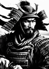 portrait of a man with sword