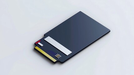 Memory card concept object, Mockup 02