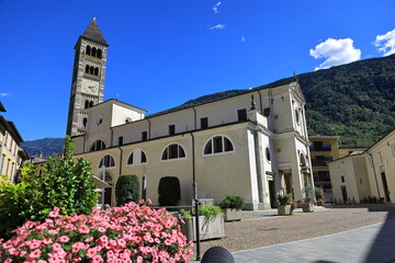 cathedral of tirano, italy