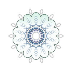 Mandala Floral Pattern Illustration