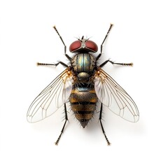 fly isolated on a white background 