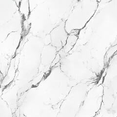 Obraz premium Elegant white marble texture with natural patterns, showcasing intricate veining and polished finish that adds sophistication to any design