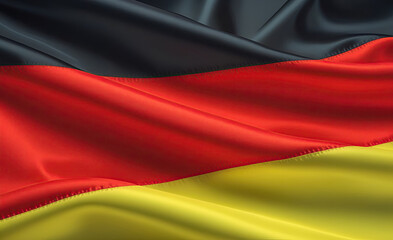 Naklejka premium german flag for national Day or Independence Day of germany