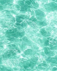 Bluewater waves on the surface ripples. Defocus transparent blue colored clear calm water surface. Water waves with shining pattern texture background