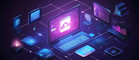 Software update on computer for modish version of device software upgrade
