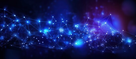 Fototapeta premium Abstract Digital Network Background