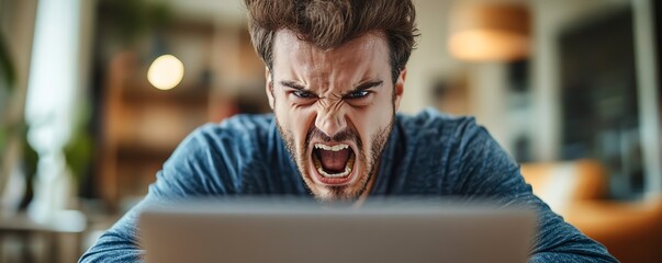 Webinar Meetings Conflict Remote Meeting Angry