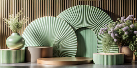 Abstract geometric shapes,