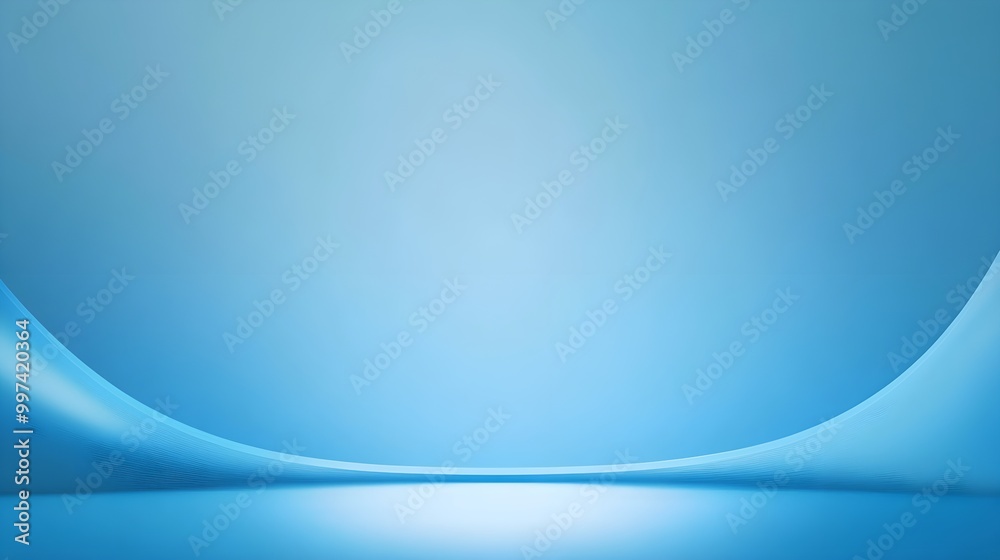 Canvas Prints smooth blue backdrop for creative projects