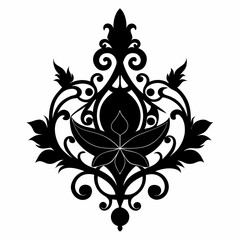 abstract floral ornament