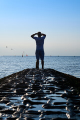 Surfer am Wattenmeer - Cuxhaven