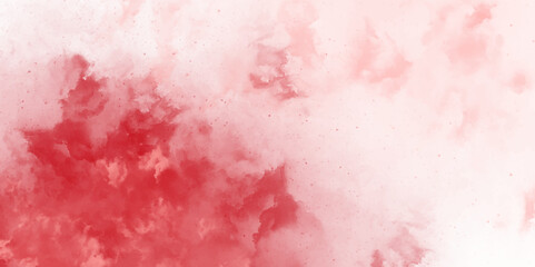 Obraz premium Abstract pink watercolor background. hand painted vector illustration. background.hand-drawn paper illustration diagonal gradient of white ,Water vapor. 