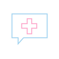 Medical and medicine icons illustration