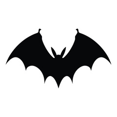 Bat silhouette vector
