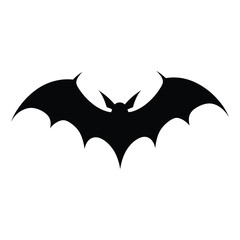 Bat silhouette vector