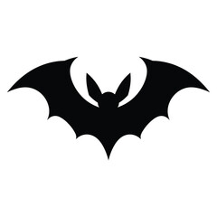 Bat silhouette vector