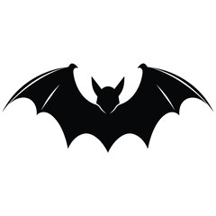 Bat silhouette vector