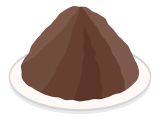八丁味噌のイラスト