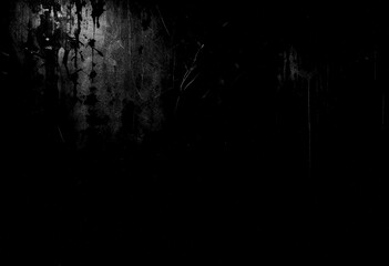 Black wall grunge texture