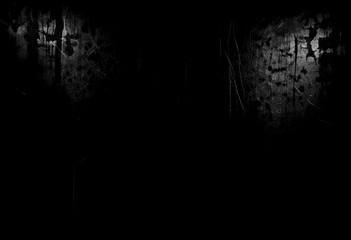 Black wall grunge texture