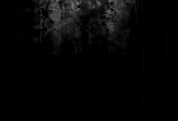 Black wall grunge texture