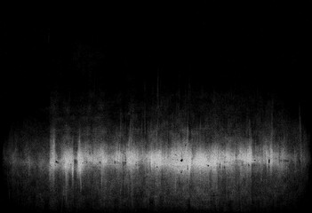 Obraz premium Black wall grunge texture