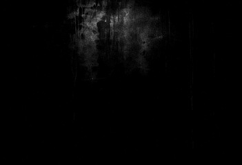Black wall grunge texture