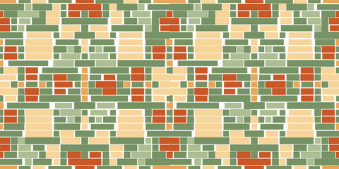 Turkish Islamic Geometric Patterns Downloadfolk Embroidery, Aztec Geometric Ornament Print. Design for Carpet, Wallpaper, Clothing, Wrapping, Fabric